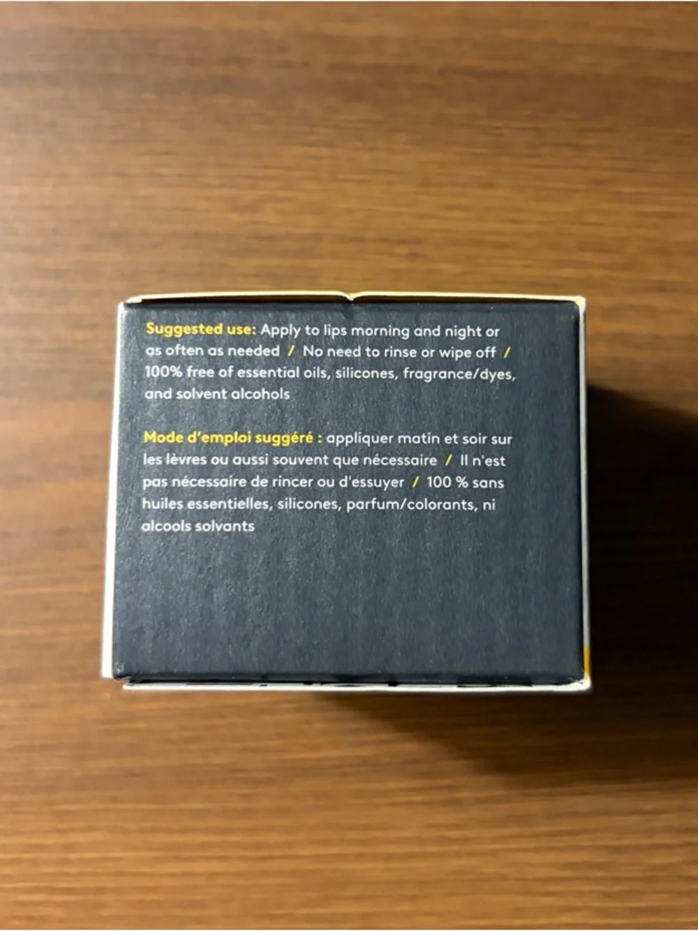 Drunk Elephant Plump‑C™ Tripeptide Lippe Mask – White & Yellow Packaging